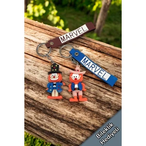 Garfield 3D Marvel Silikon Anahtarlık ve Çanta Aksesuarı 2 Adet