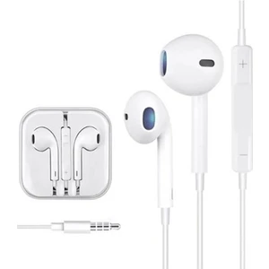 Samsung Xiaomi Redmi Oppo Iphone Uyumlu Mikrofonlu Jak Girişli Kablolu Kulaklık 3.5mm