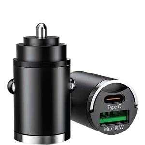 Araç Çakmak Şarj Soketi Mini Usb+Type C