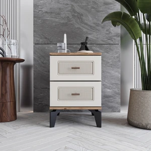 Libra 2 Çekmeceli Komodin Tamamı Mdf (Aytaşı)