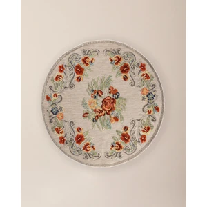 Madame Coco Loubressac Daire Halı - Koyu Bej/Kahverengi - 160x160 cm