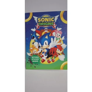 Mutlu Anılar Parti Evi Sonic Boyama Kitabı