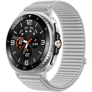 Galaxy Watch 8 40MM / Watch 8 44MM / Watch 8 Classic 46MM Uyumlu Bakla Desen Hasır Kumaş Kordon Kayış