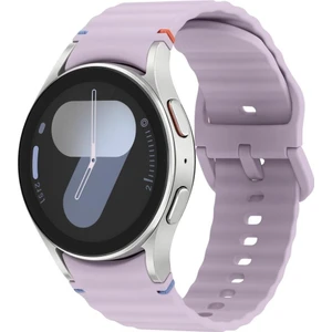 Samsung Galaxy Watch 4 5 6 7 Fe 40 44 Classic 42 43 46 47 mm Kordon Dekoratif Örgü Çizgili Spor Silikon Kayış