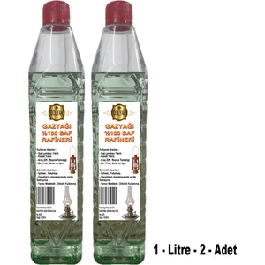 Gazyağı Kerosen 2 Litre Gaz Yağı Araç Zift Sökücü