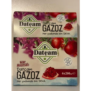 Nar Aromalı Datça Gazozu 200 ml 6'lı