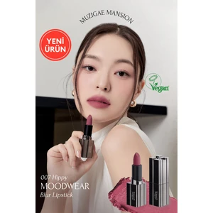 Pürüzsüz Görünüm Sunan Kadifemsi Ruj MUZIGAE MANSION Moodwear Blur Lipstick (007 Hippy)