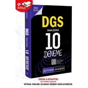 2026 Dgs Tamamı Çözümlü 10 E-Deneme