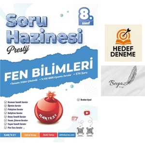 Nartest 8.sınıf Fen Bilimleri Soru Hazinesi  Hedef Deneme