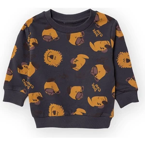 Hellobaby Köpek Desenli Sweatshirt Erkek Bebek