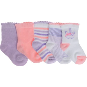Hellobaby Kız Bebek 5'li Soket Çorap