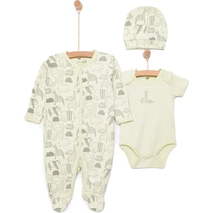 Hellobaby Yenidoğan Tulum-Body-Şapka
