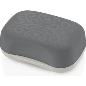 Qlux 2 Adet Katı Sabun Kutusu 1 Kırmızı 1 Gri Sabun Kutusu Katı Sabun Saklama Taşıma Kabı