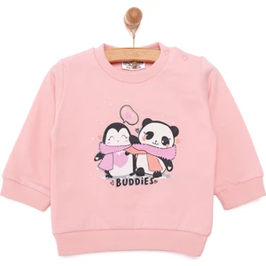 Hellobaby Basic Kız Az Şardonlu Sweatshirt Kız Bebek