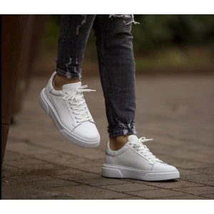 Taşpınar %100 Hakiki Deri Ortopedik Yazlık Hafif Erkek Rahat Günlük Büyük Numara Sneaker 38-47