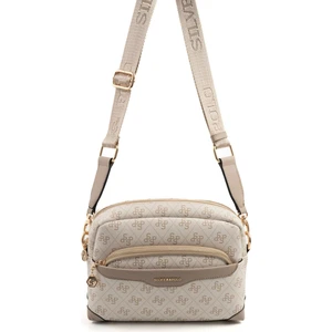 Silver & Polo Bej - Kum SP1201 Kadın Çapraz Çanta