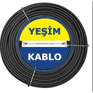 Yeşim Kablo 3x1.5 Ttr Kablo Cca 100 Metre Siyah Tam Kesit
