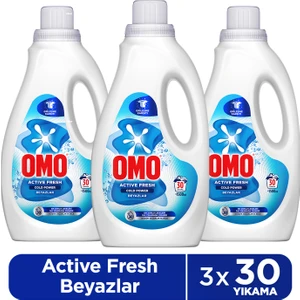 Active Fresh Cold Power Beyazlar Için Sıvı Deterjan 1500 ml X3