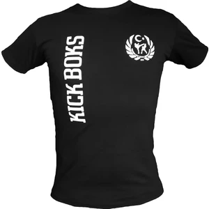 Leon Classic Kick Boks Tişörtü Siyah