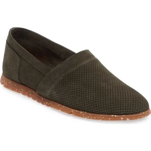 Yeşil Hakiki Süet Deri Erkek Loafer - E24I1AY56589-J86