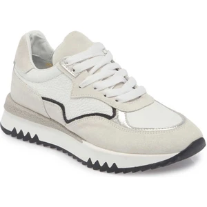 Gri Hakiki Deri Kadın Sneaker - K24I1AY67135-C11