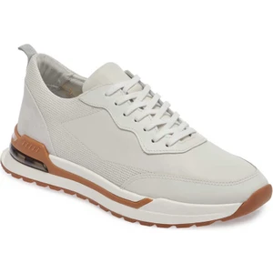 Beyaz Hakiki Deri Erkek Sneaker - E24I1AY56619-A26