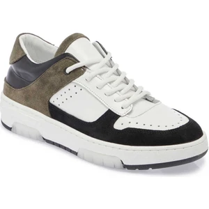 Siyah Hakiki Deri Kadın Sneaker - K24I1AY67307-S2Y