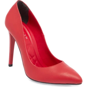 Kırmızı Vegan Kadın Stiletto - K24I1AY67462-Q4A