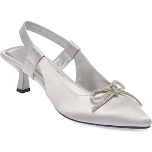 Gri Tekstil Kadın Stiletto - K24I1AY67330-A14