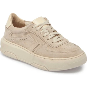 Kum Hakiki Nubuk Deri Kadın Sneaker - K24I1AY67493-B21