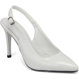 Beyaz Vegan Kadın Stiletto - K24I1AY67381-Q6S