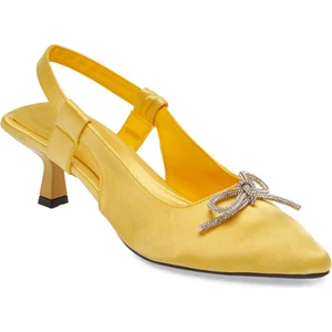 Sarı Tekstil Kadın Stiletto - K24I1AY67330-R21