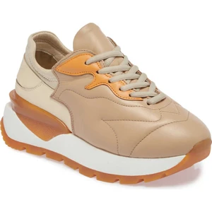 Nude Hakiki Deri Kadın Sneaker - K24I1AY67389-K65