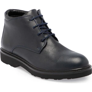 Lacivert Hakiki Deri Erkek Klasik Bot - E24K1BT57011-A38