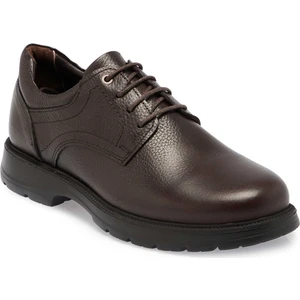 Kahve Hakiki Deri Erkek Klasik Ayakkabı - E24S1AY56939-A42