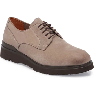 Vizon Hakiki Nubuk Deri Erkek Klasik Ayakkabı - E24S1AY57013-A65