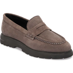 Bej Hakiki Süet Deri Erkek Loafer - E24S1AY56930-T86