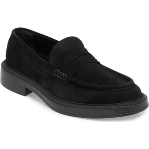 Siyah Hakiki Deri Erkek Loafer - E24S1AY57041-A01
