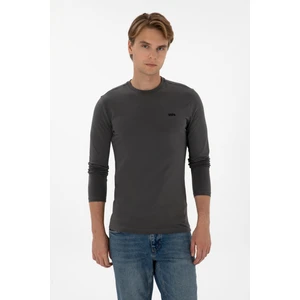 U.s. Polo Assn. Erkek Gri Sweatshirt 50313744-VR024