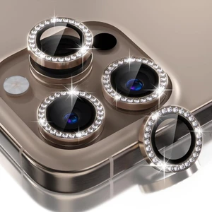 iPhone 15 Pro / 15 Pro Max Uyumlu Renkli Metal Lens Koruyucu