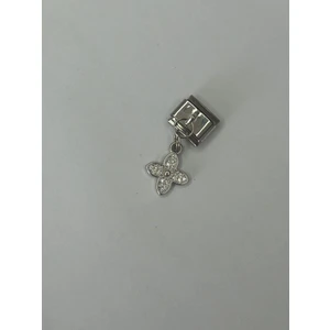 Badelis Çelik Silver Renk Çiçek Model Charm