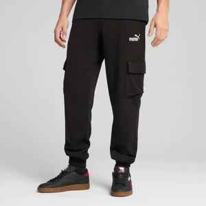 Erkek Siyah Puma Ess No. 1 Logo Cargo Pants Siyah Erkek Eşofman Altı