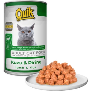 Kedi Kuzu Etli-Pirinç Konservesi 6 x 415 gr