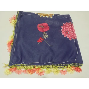 ve Reyhan El Emeği Iğne Oyası Yazma , Fular ,yemeni, Mevlüt Örtüsü ,hediyelik 4 Kenarı Oyalı