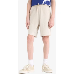 Erkek Çocuk Beli Lastikli Basic Düz Şort B5867A825SM