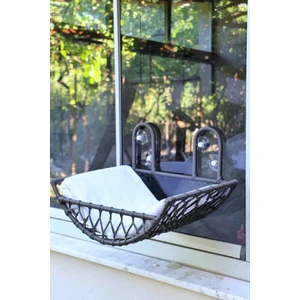 Kedi Cam Yatağı | Pencereye Asılabilir, Güçlü Taşıma Kapasiteli