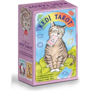 İkilem Yayınevi Kedi Tarot (Cat Tarot) 78 Tarot Kartı ve Rehber Kitap
