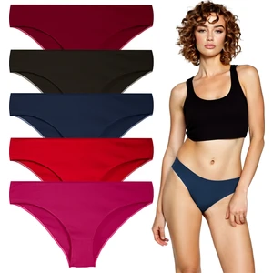 Yohannes Club Kadın Pamuklu Basic Hipster Külot, 5'li Paket,konforlu uyku için