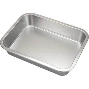 Sld 304 Paslanmaz Çelik Plaka Tepsi Dikdörtgen Kare Fırın Tepsi Pişirme Tenceresi Çanak Derin Barbekü Barbekü Kafeterya Depolama Tepsileri  Depolama Tepsileri 40X30X7 (Yurt Dışından)