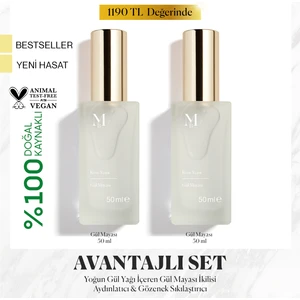 Gül Mayası Aydınlatıcı Tonik 2'li SET 50 mL